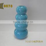 Gourd Shaped Ceramic Vase thumbnail-2