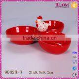 Hand Painted Ceramic Dish Tray thumbnail-3