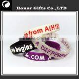 Promotional Gifts High Quality Logo Custom Cheap Silicone Bracelet thumbnail-4