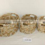 Storage Basket With Lid And Handle Plastic thumbnail-1