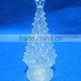 New Product Color Changing Acrylic Led Flat Flashing Led Christmas Tree thumbnail-5