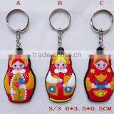 Russian Souvenir Custom Russian Dolls Keychain thumbnail-3