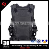 hot sale Micro mesh polyester fabric tactical vest with plastic zipper many pockets for finishing and hunting