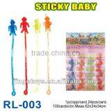Sticky Baby Toy and Sticky Plastic Toy thumbnail-1