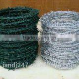 Low Price Green Color Barbed Wire for Construction thumbnail-6