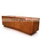 Buffet Console Zion Curve Natural Teak Wood Furniture thumbnail-3