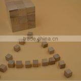 Natural Wooden Craft Cubes Wood Block Cube 10mm to 50mm Diameter thumbnail-3