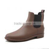 2017 New Design Matt Women Waterproof Fashion Rain Boots Custom Design thumbnail-1