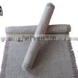 30cm*300cm Natural Burlap Runner Raw Edge on Small Rolls thumbnail-2