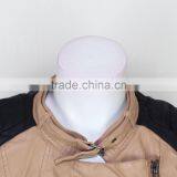 High Quality Washed Beauty PU Jackets Women Jacket thumbnail-3