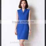 2016 Latest European Style Women Clothes Women Dresses Ladies Elegant Black Dresses thumbnail-6