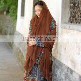 Custom Attractive Fashion Women Shawl Scarf Brand Luxury Dubai thumbnail-4