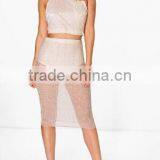 2017 New Sexy Two Set for Fashion Summer Skirt thumbnail-2