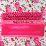 Wholesale Baby Fashion Hot Pink Crochet Designs Tops,tank Tops for Little Girls thumbnail-1