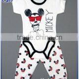 Baby 2 Pcs Clothes Set, 100% Cotton ,Romper +Pant thumbnail-1