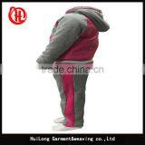 Stocklots pu Fleece Sportswear Clothing Sets thumbnail-4