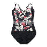 Wholesale Floral Style Kids Girl Swimwear One-piece thumbnail-2