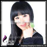 CX-A-27 Genuine Mink Fur Ball Finger Ring thumbnail-1