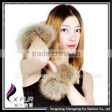 Cuff-2C Cheap Price Girl Decor Cute And Lovely Jacket Raccoon Fur Cuff thumbnail-5