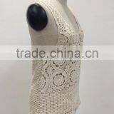 Wholesale Ladies Crochet Cotton Tank Top thumbnail-3