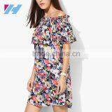 Summer Advanced Fashion Popular Apparel Clothing 2016 Cross Collar Dresses thumbnail-3