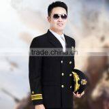 China OEM Suppliers Airport Work Men Pilot Uniforme Airline Uniform thumbnail-6