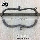 18CM Embossed Pattern Metal Clasp Frames for Handbags thumbnail-3