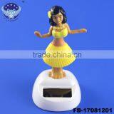 Hula Girl Solar Powered Dancing Figure Toy Promotional Solar Bobble Head Doll thumbnail-3