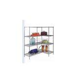 NSF Heavy Duty Rolling Chrome Wire Shelving ( Load 500lbs / Shelf ) thumbnail-2