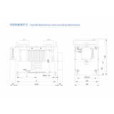 265 Gearless Traction Machine , Permanent Magnet Synchronous Diana thumbnail-2