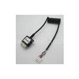 Black Iphone Sync Cables , Ipod 30 Pin Connector To Housing Cable Assembly