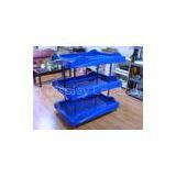 3 Layers Double Side Hypermarket Display Rack For Beverage Snack thumbnail-1
