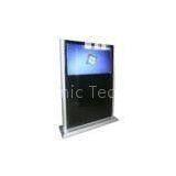 High Resolution HD 42 inch vertical lcd stand advertising kiosk for ticket agencies, HR market