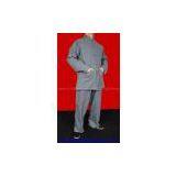 Grey Cotton Kung Fu Martial Arts Tai Chi Uniform Suit thumbnail-1