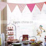 Durable 100% Cotton Fabric Flag Bunting Banner Wedding, Birthday, Party Decoration thumbnail-5