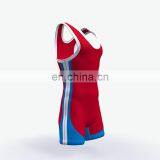 Wholesale cheap blank youth practice wrestling singlets custom