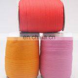 100% 10mm colored plain cotton ribbon