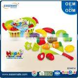 Kitchen toys children 13 PCS plastic fruit toy for kids