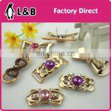 Fashion Lady Shoe Decorative Shoes Flower Ornament Plastic