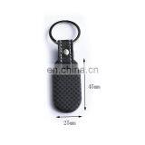 Custom Car Carbon Fiber Metal Keychain Wholesale thumbnail-4