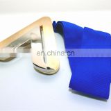 High Quality OEM Custom Design Unique Metal Medal Double Plating Gold Nickel Ribbon