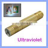 LED Ultraviolet 5W UV 365nm Flashlight Mini Straight UV Flashlight thumbnail-4