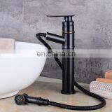 Сантехнические товары: умывальник, антикварный латунный чёрный ванной кран с душем