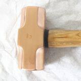 Non Sparking Tools Sledge Copper Hammer Wood Handel thumbnail-4