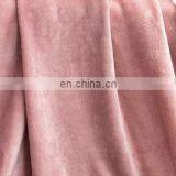 100% Polyester Flannel Blanket With Pom Border Two Sides Brushed Cozy Fleece Throw thumbnail-6