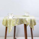 Premium Polyester Light Green Printed Table Clothes Party Table Cloth Round Table Cloth thumbnail-3