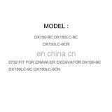 DIESEL ENGINE PARTS SEAL RING 06.56190-0732 FIT FOR CRAWLER EXCAVATOR DX150-9C DX150LC-9C DX150LC-9CN thumbnail-1