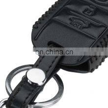 3 Button Leather Car Remote Key Case Cover Protector Holder For Kia KX3 KX5 K3S RIO Ceed Cerato Optima K5 Sportage Sorento thumbnail-5