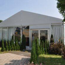 Aluminum party tent with glass walls,glass wall wedding event tent for outdoor area