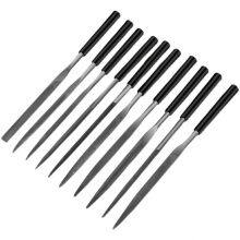 10 Pieces of Needle Files Set Steel File Needle Files Set Includes Round/flat File/triangular/square/ellipse/knife-shaped/rounded/single-sided/pointed Flat and Semicircular Files. thumbnail-2